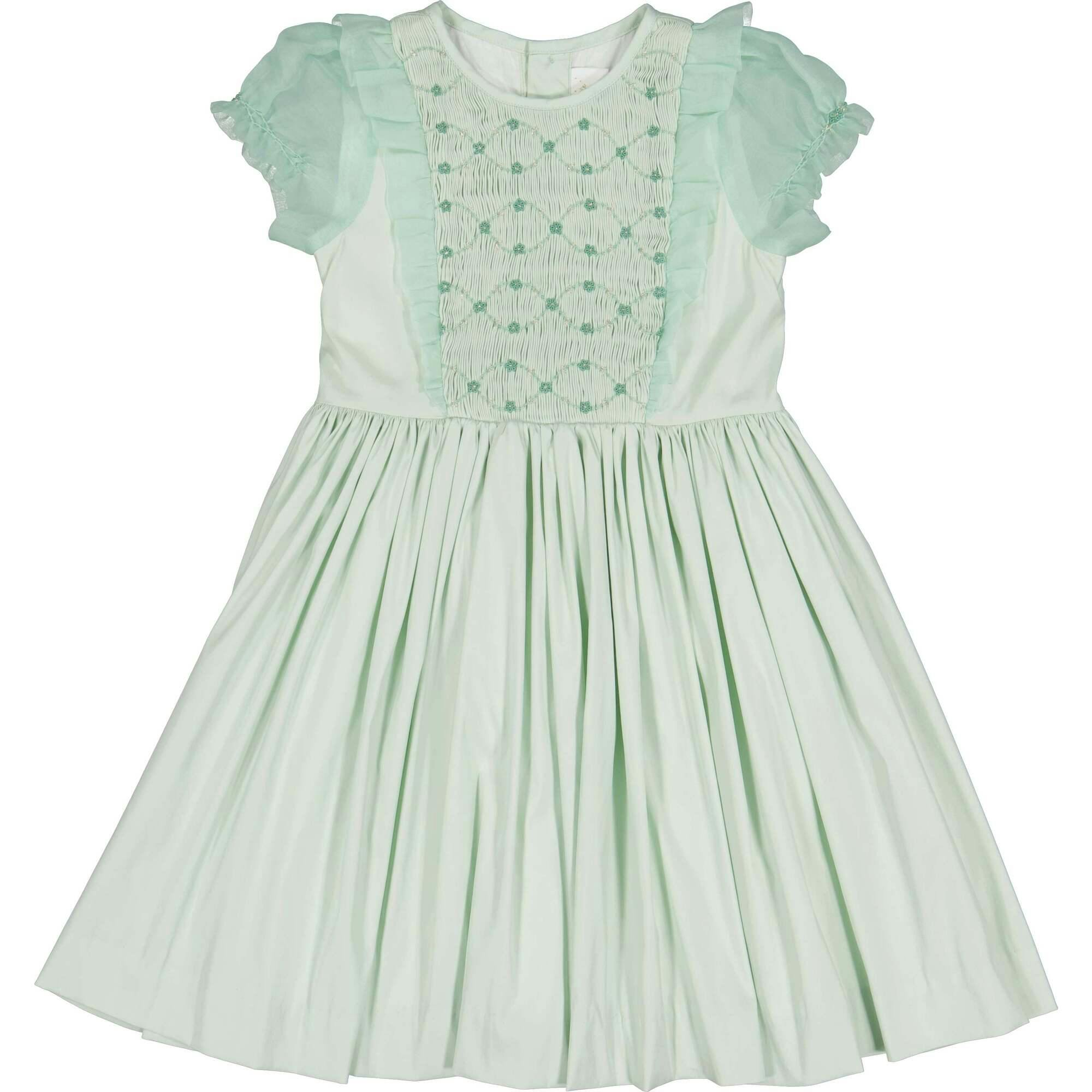 Camelia Pink Organza Sleeve Dress