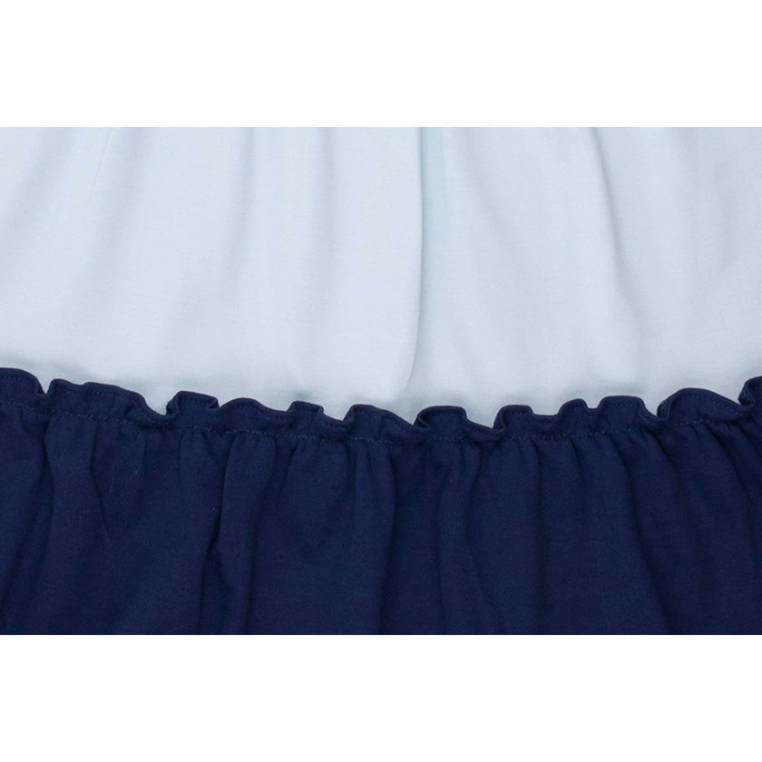 School Days Colorblock Pima Dress