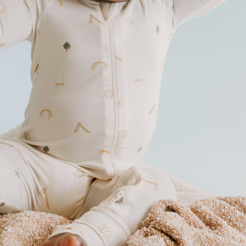 Tencel Lyocell Footy Pajamas