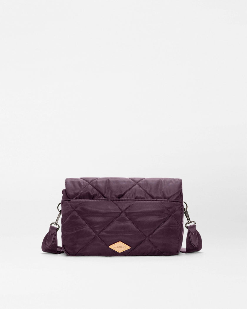 Raisin Madison Flap Crossbody