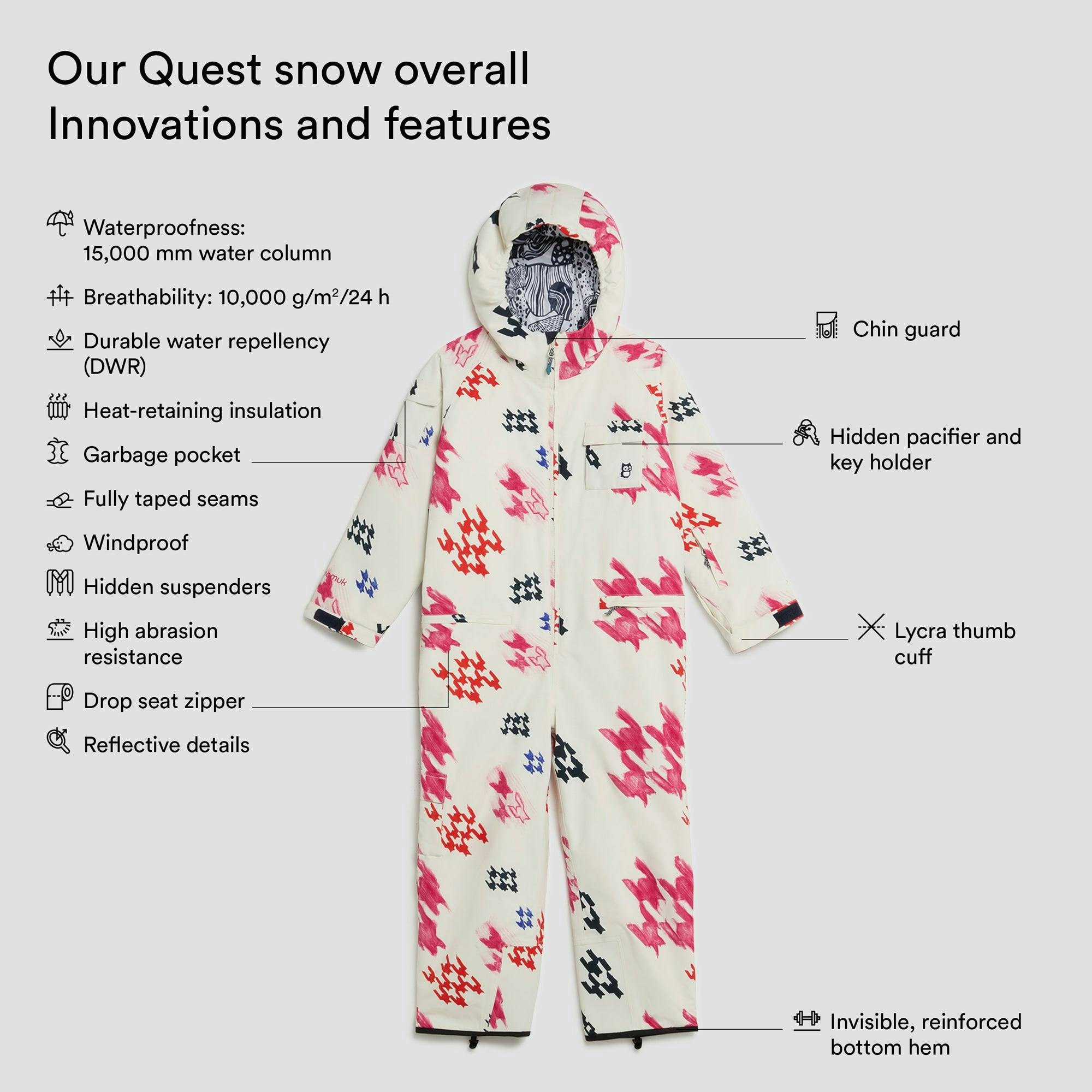 Quest snow overall 