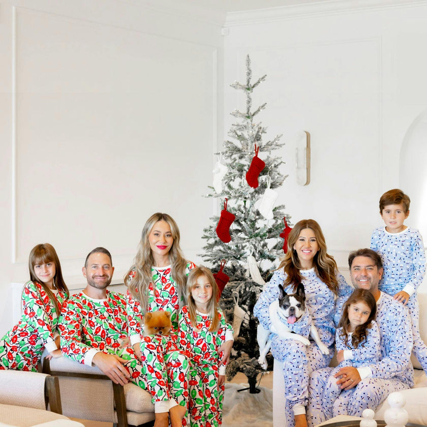 Organic Kids Pajamas - Winter Snowmen