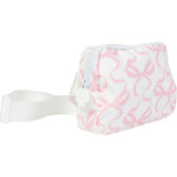 The Crossover Belt Bag in Bows on White
