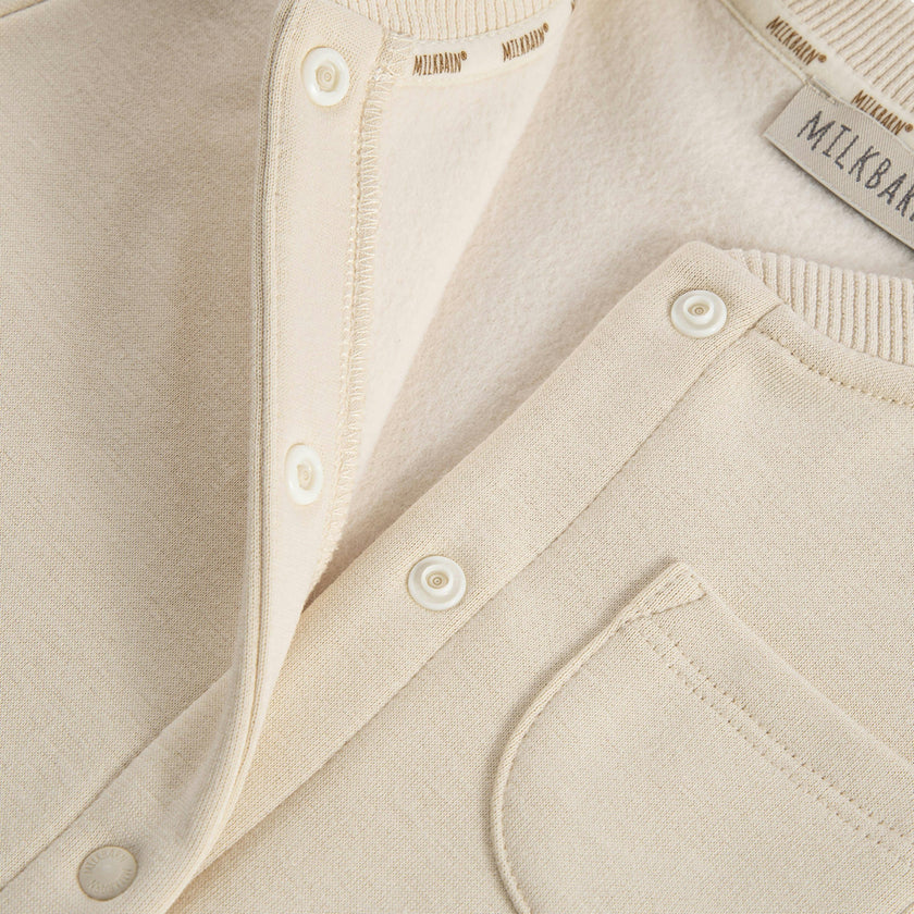 Parchment Cozy Snap Jumper