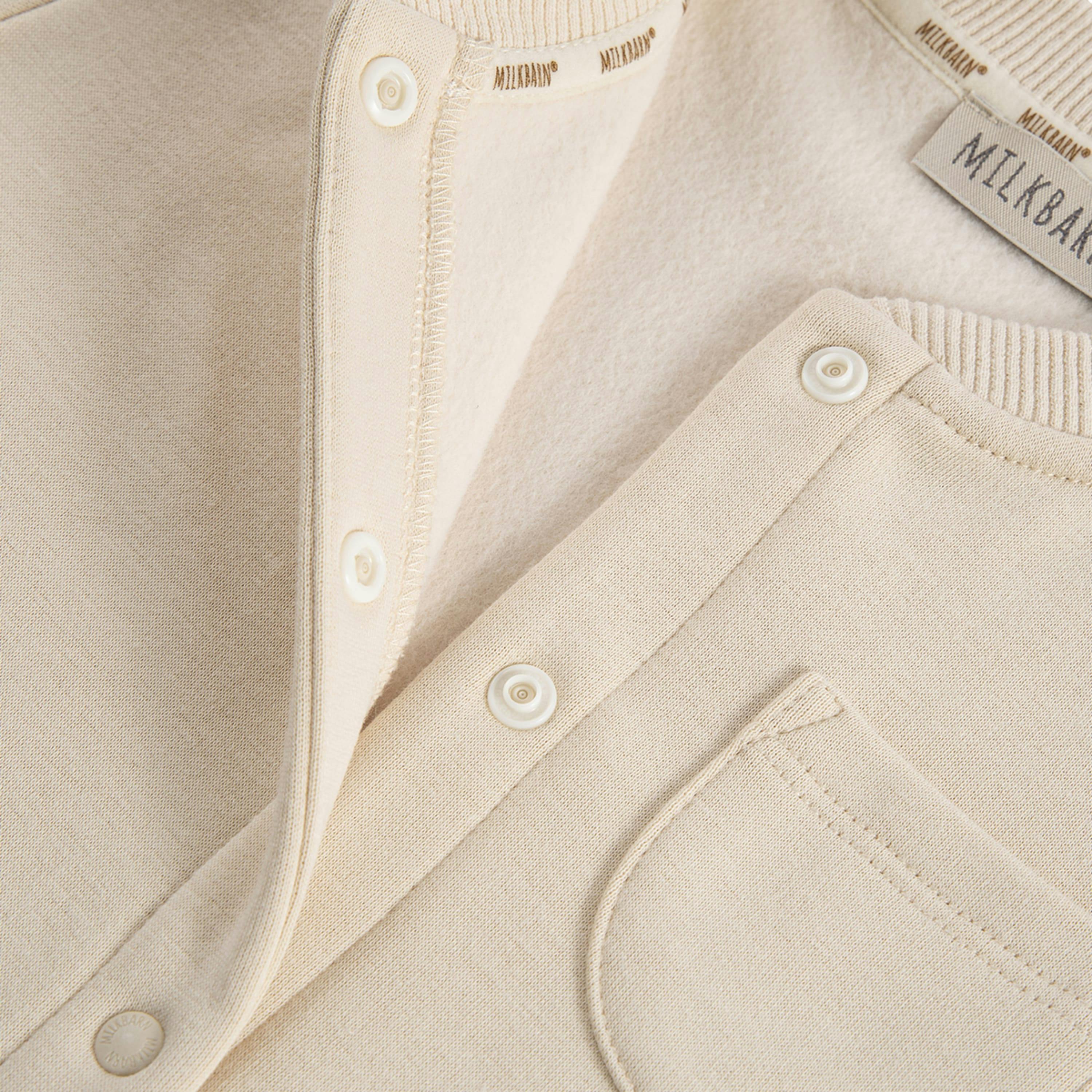 Parchment Cozy Snap Jumper
