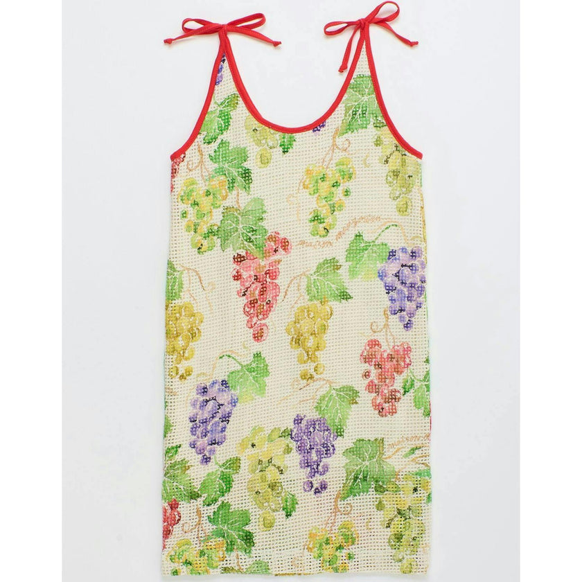 UVAS MESH DRESS ANGORA