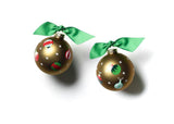Gold Vintage Ornaments Glass Ornament