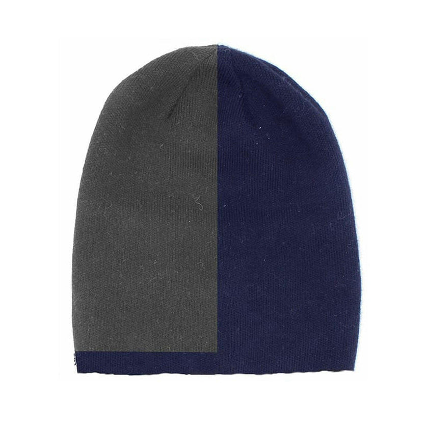 Color Block Knit Hat (Snap On Pom Sold Separately)