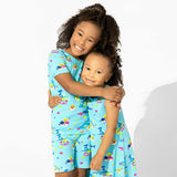 Baby Shark Bamboo Kids Pajama Short Set