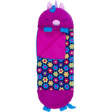 Happy Nappers: Pillow & Sleepy Sack: Large - Fiona The Purple