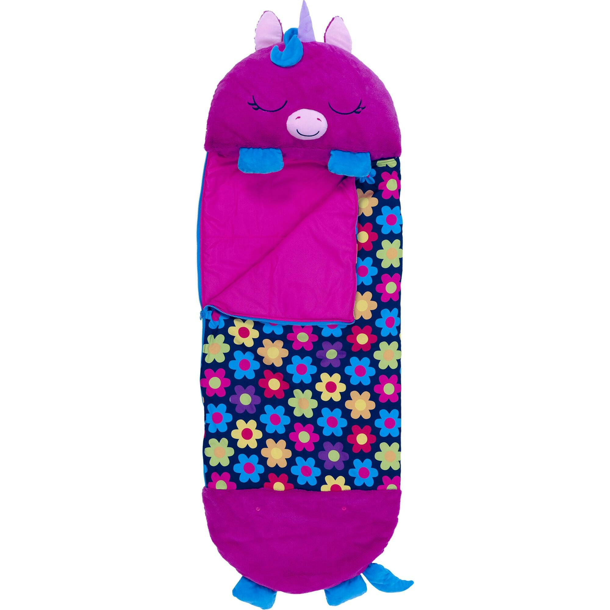 Happy Nappers: Pillow & Sleepy Sack: Large - Fiona The Purple