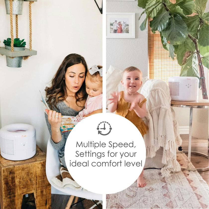 Air Purifier with HEPA, For Small Rooms