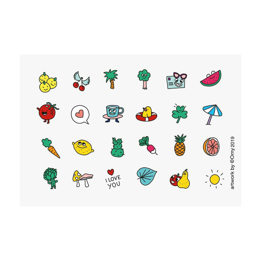 WOW Polish and Nail Stickers Set