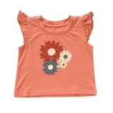 Girls Sleeveless Top in Zoey Daisy