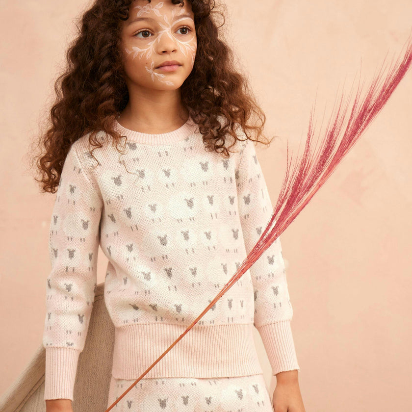 Little Bo Peep Jumper | Blush