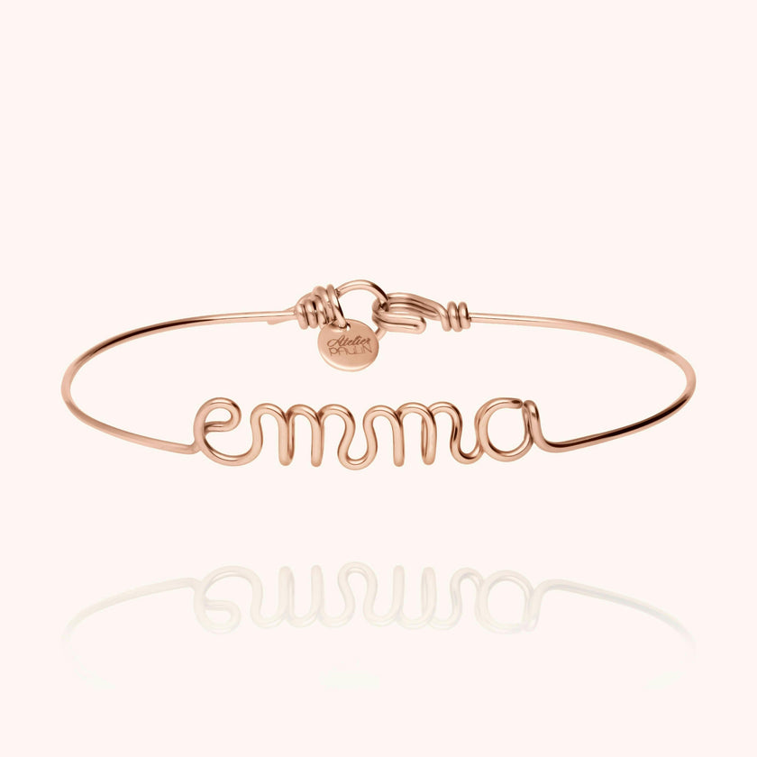 Women's Original Personalized Bracelet, Rose Gold