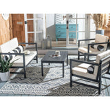 Montez 4-Piece Outdoor Set with Accent Pillows