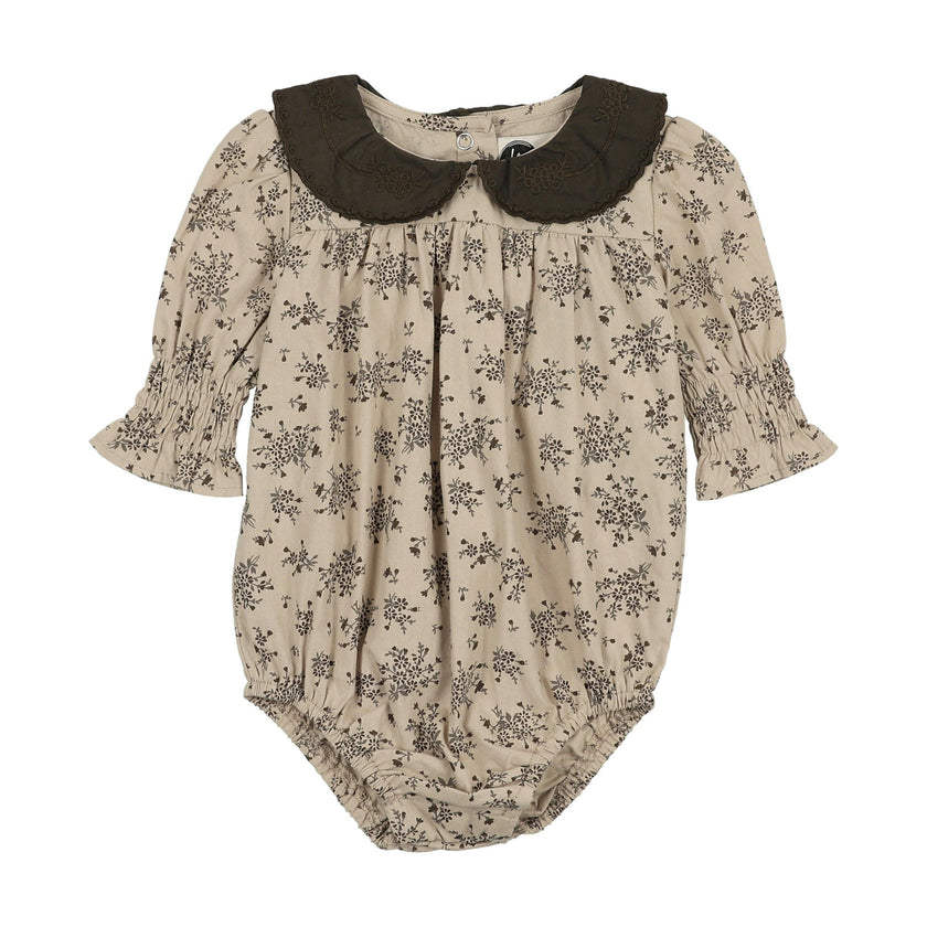 Eyelet Smocked Romper