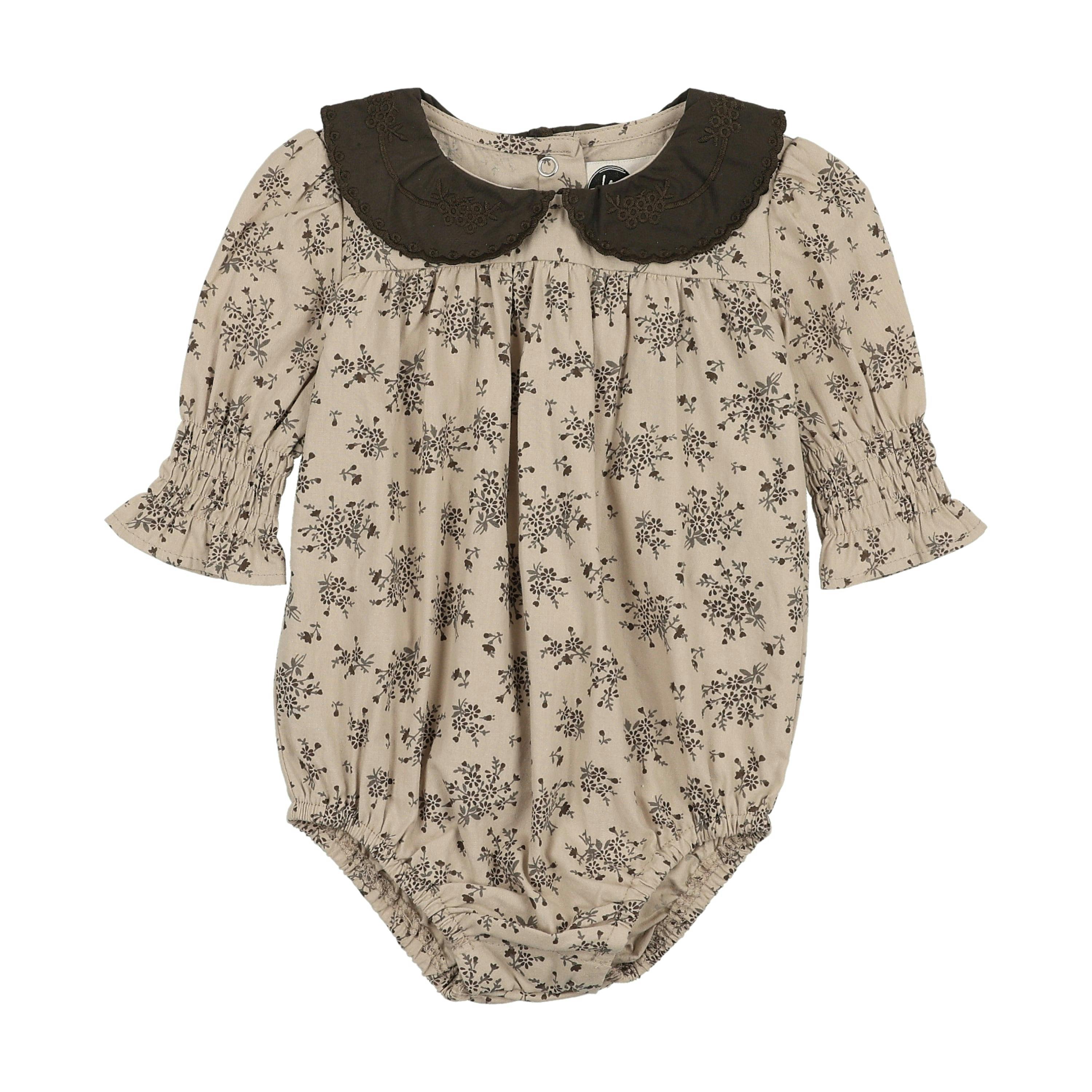 Eyelet Smocked Romper