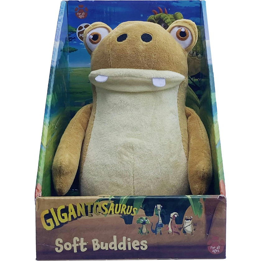 Gigantosaurus: 10" Soft Plush - Mazu - Tan & Green Huggable Dino