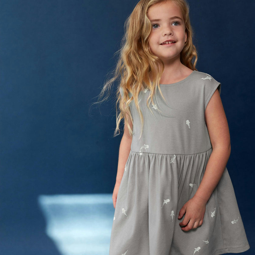 Fit & Flare Jersey Dress