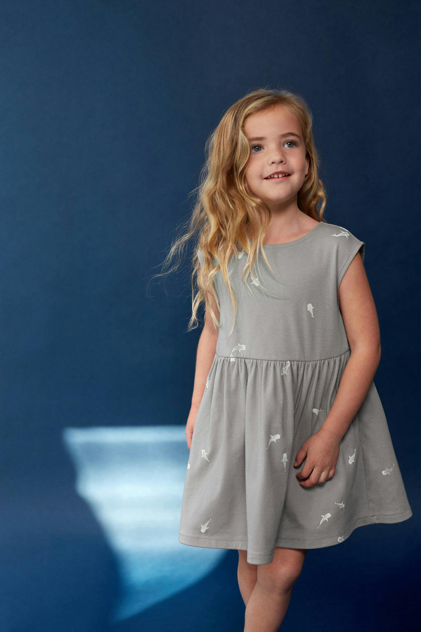 Fit & Flare Jersey Dress