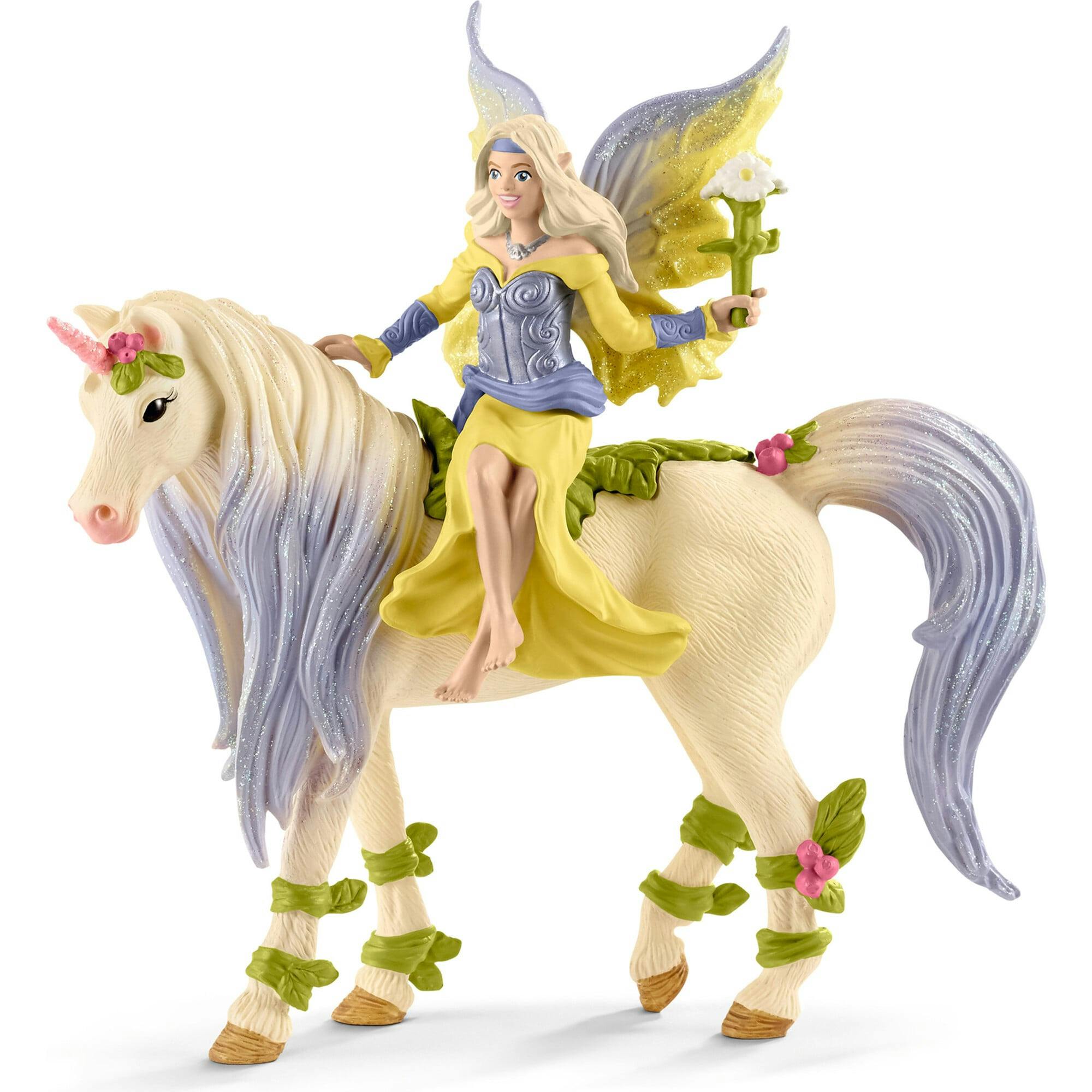 Schleich Bayala: Fairy Sera With Blossom - 3pc Figurine Playset