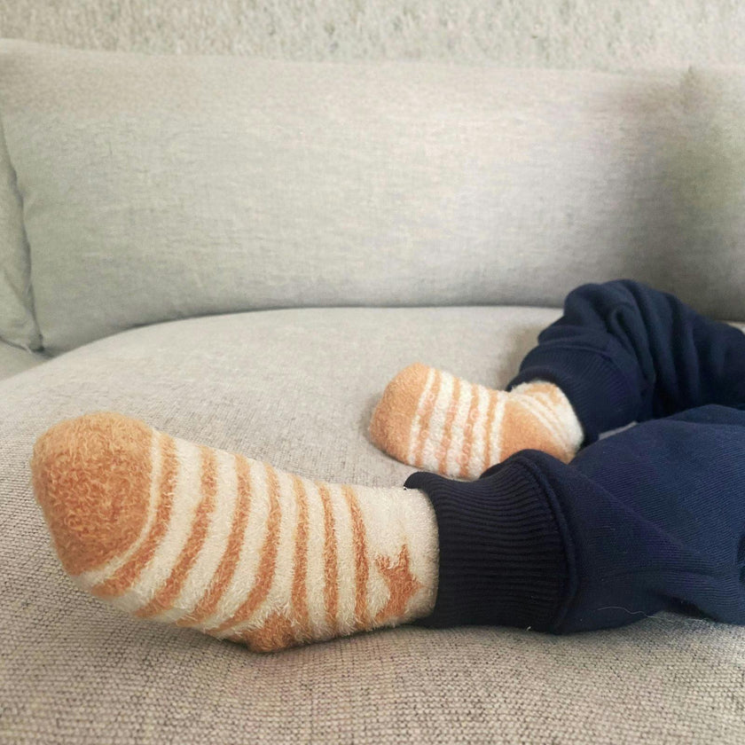 Tiger-Tastic! Orange Cozy 3pk Infant Hosiery