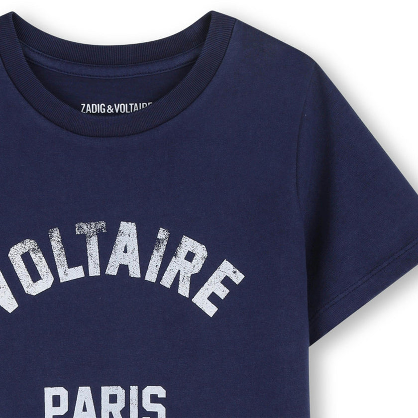 ZADIG & VOLTAIRE T-shirt Dress - Medieval Blue