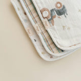 Charlie Tractor Cotton Burp Cloth (Set of 3)