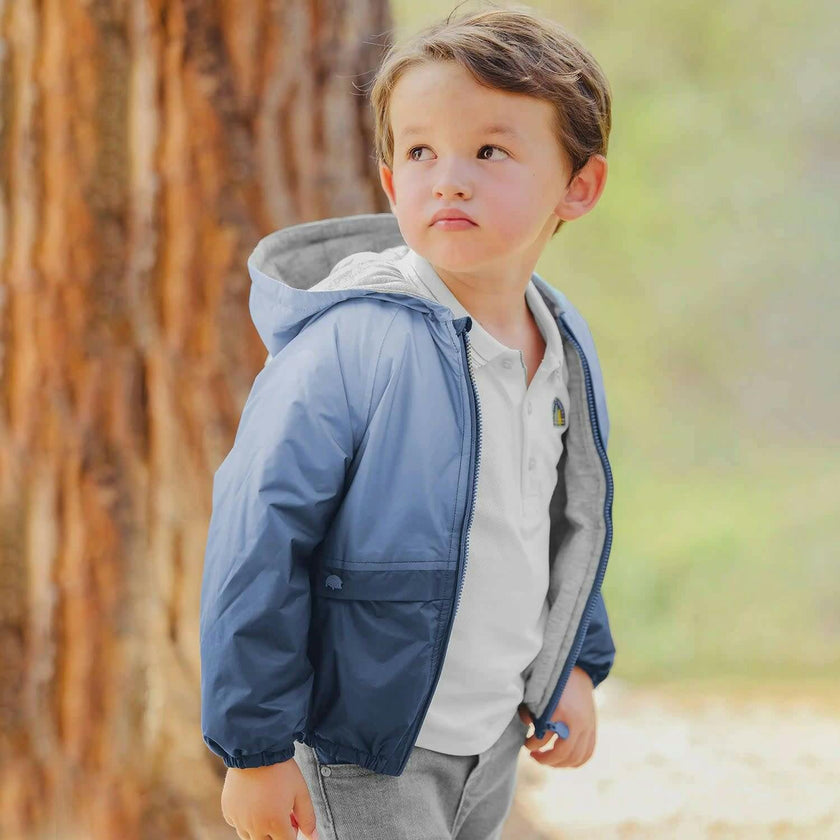 TARTINE ET CHOCOLAT Ombre Marine Baby Windbreaker