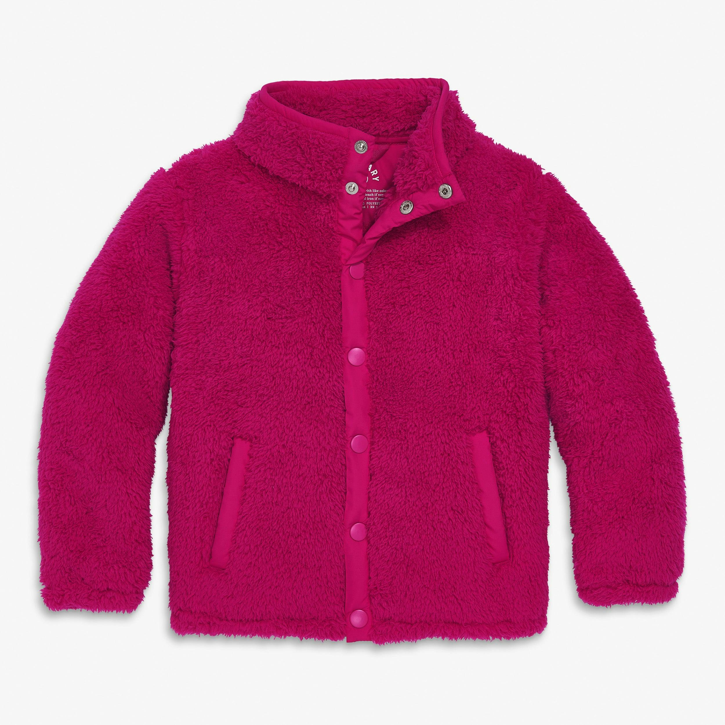 Kids teddy fleece jacket