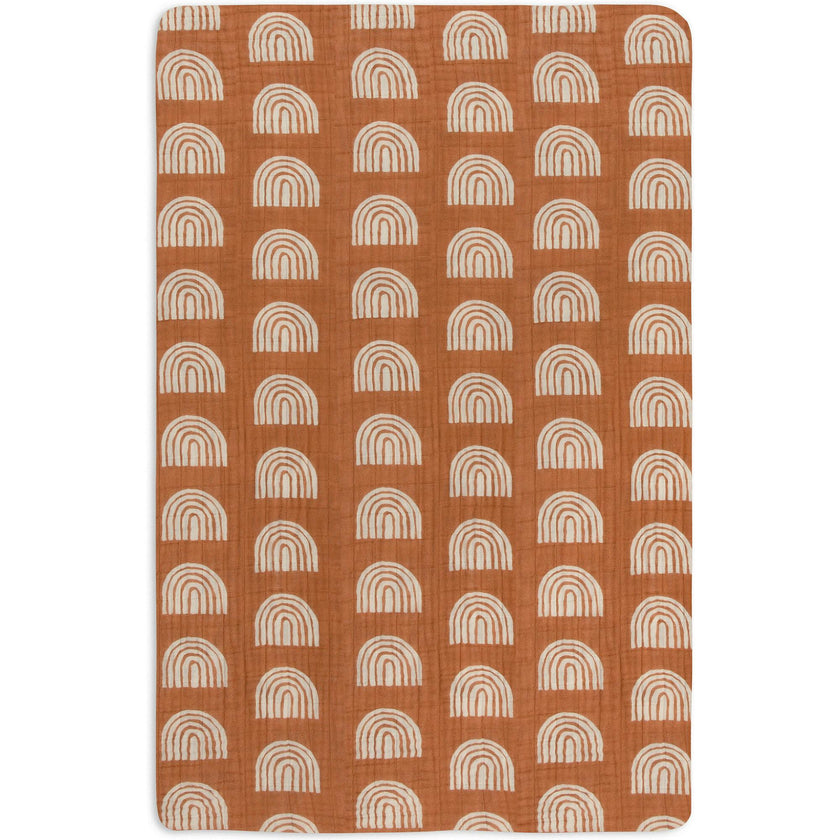 Organic Muslin Cotton Mini Crib Sheet