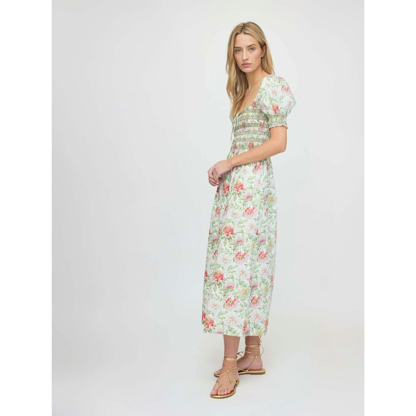 The Madeline Nap Dress - Peony Chintz