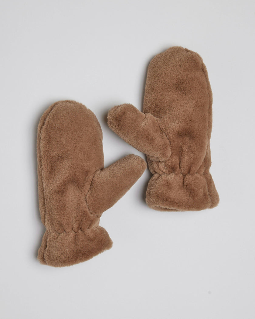 Faux Fur Mitten