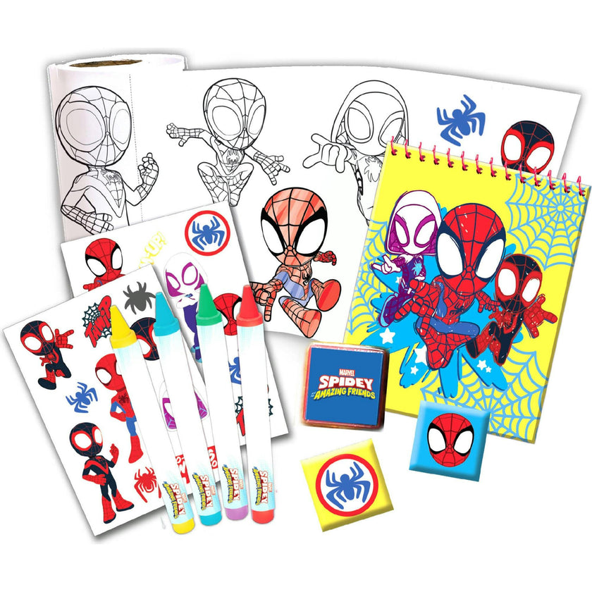 Spiderman My Own Creativity Set W/ Carrying Case