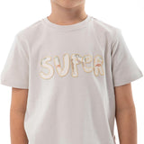 Cederique Boy T-shirt Short Sleeve, Beige Super