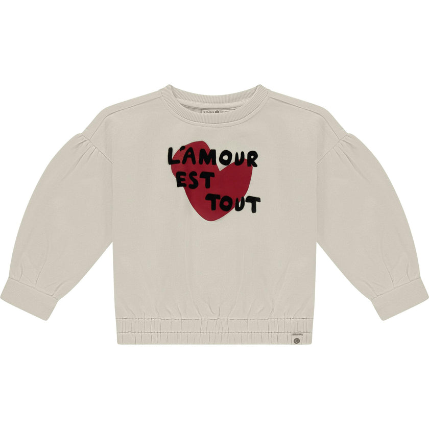 French Heart Crewneck Sweatshirt