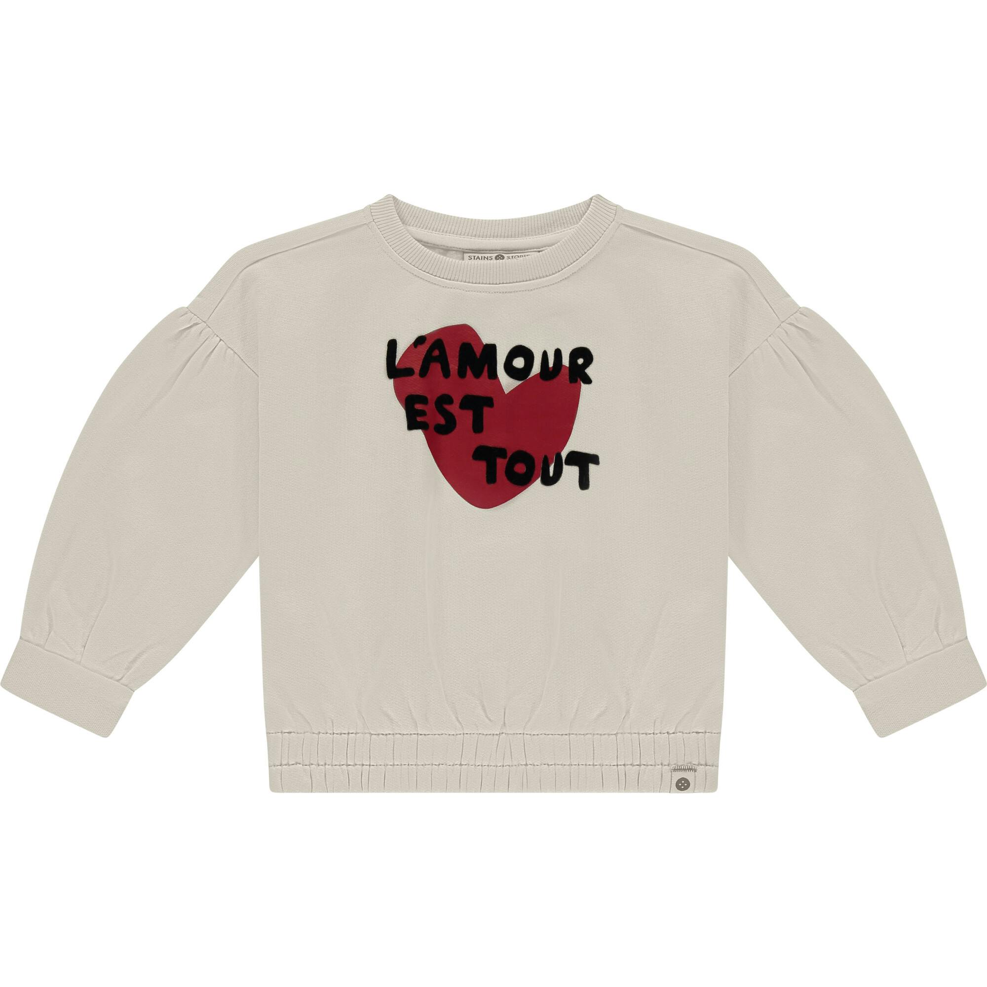 French Heart Crewneck Sweatshirt