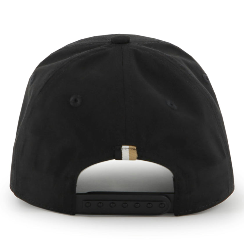 Black Square Logo Baseball Cap