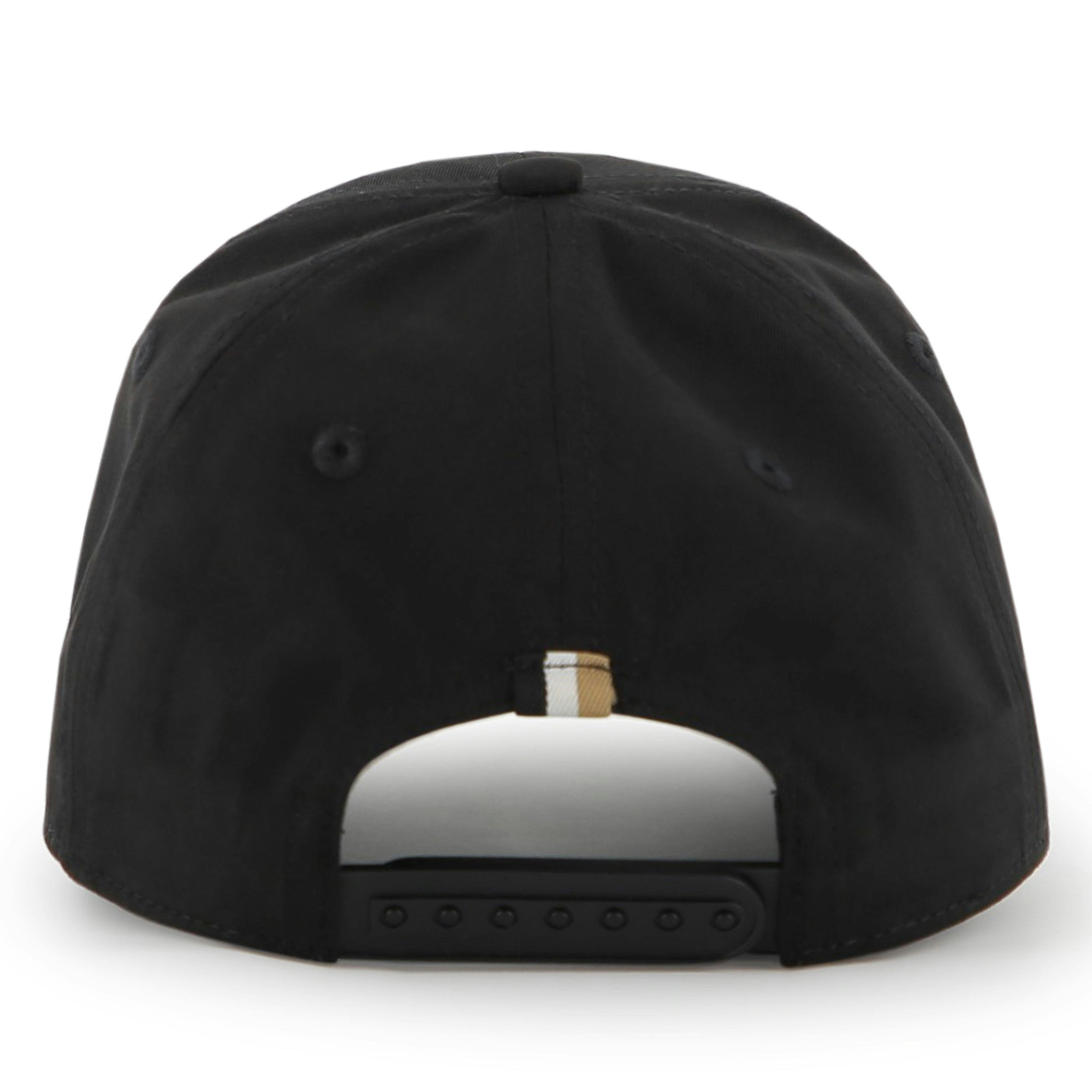 Black Square Logo Baseball Cap