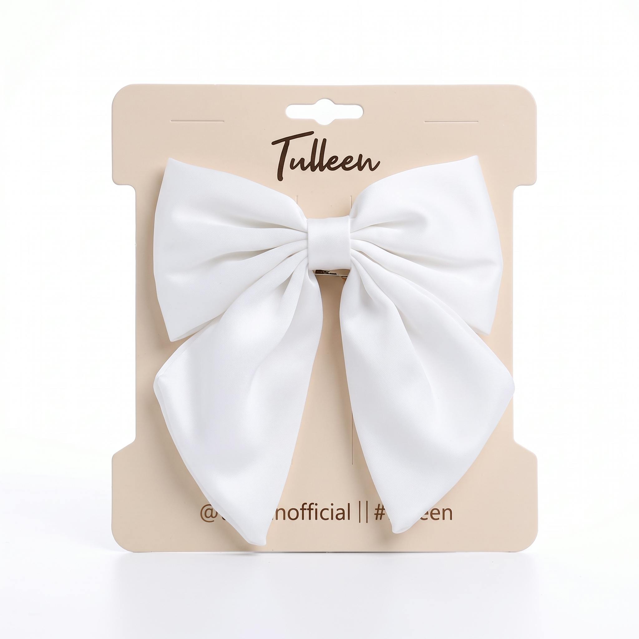 Satin Statement Oversized Hair Clip