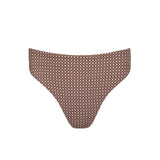 women's cafe flora mid rise bikini bottom