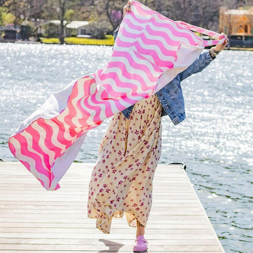 Packed Party Coastal Comfort 2-in-1 Tote Towel