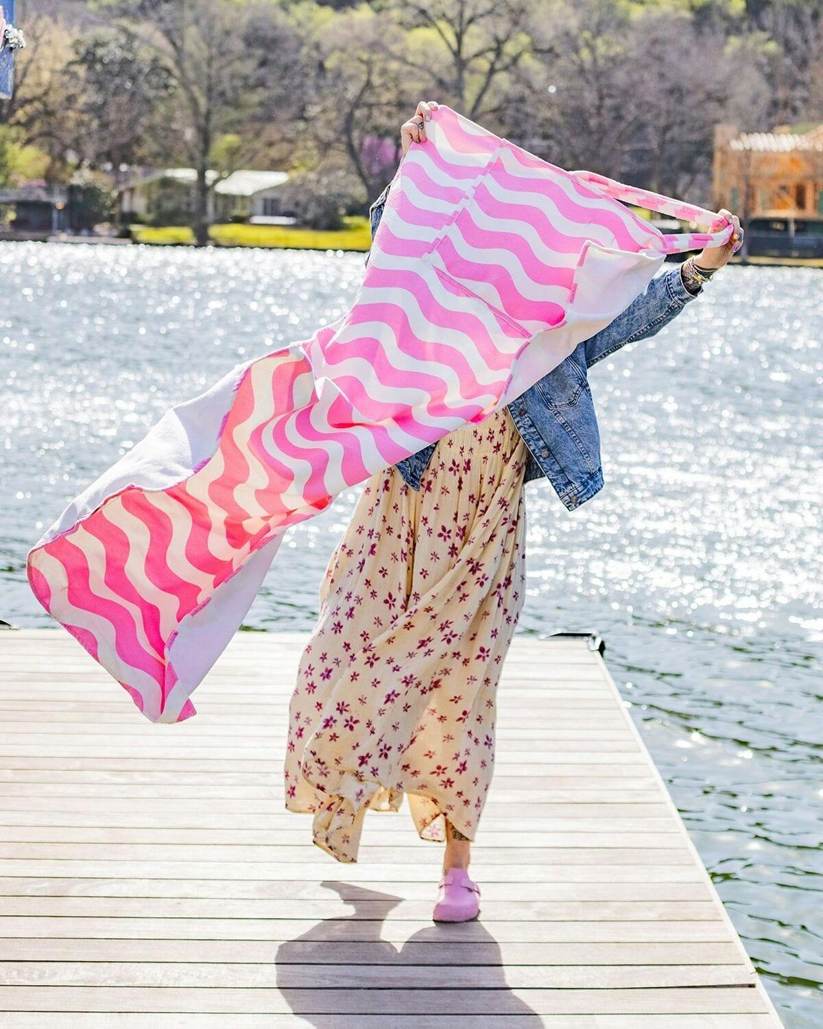 Packed Party Coastal Comfort 2-in-1 Tote Towel