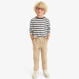 Kids stretch chino drawstring pant
