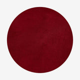 Burgundy Cotton Corduroy Scalloped Skirt