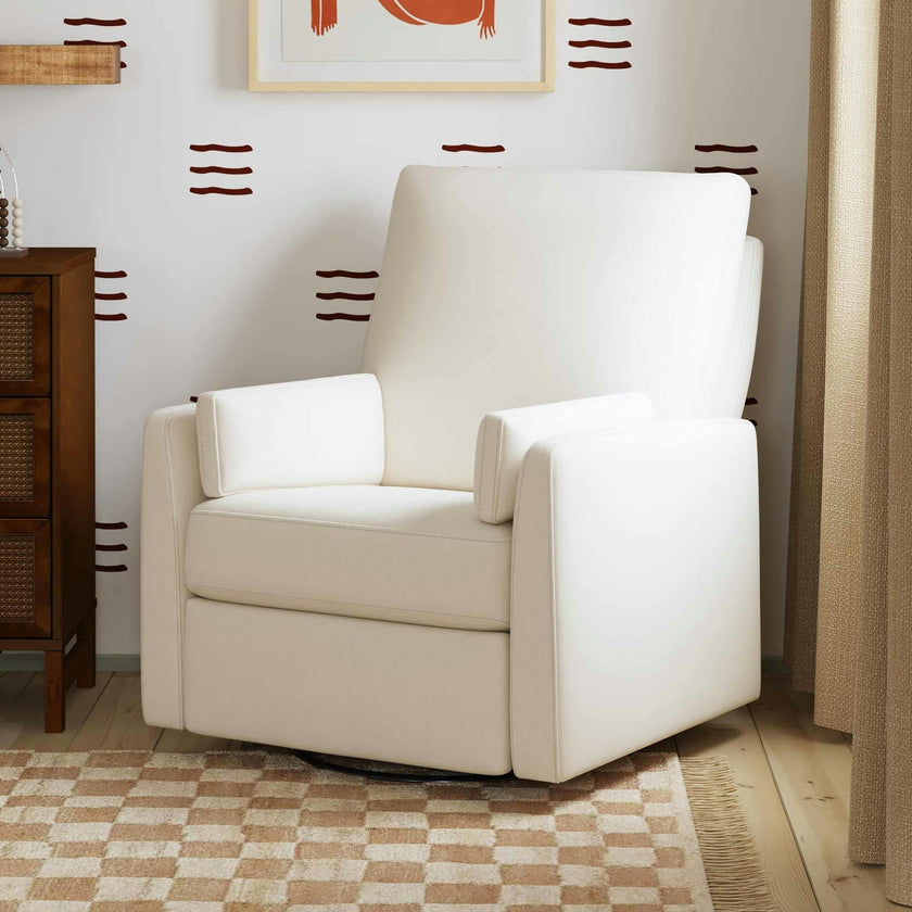 Carter's Ethan Recliner and Swivel Glider | Water Repellent & Stain Resistant fabric