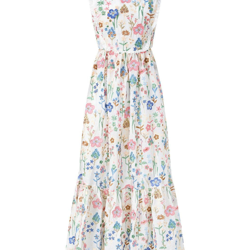 Everly Embroidered Maxi Dress (Women)