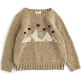 Mountain Scenery Knit Sweater